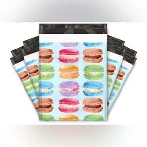10x13 Sweet Macaron Designer Poly Mailers Set of 25